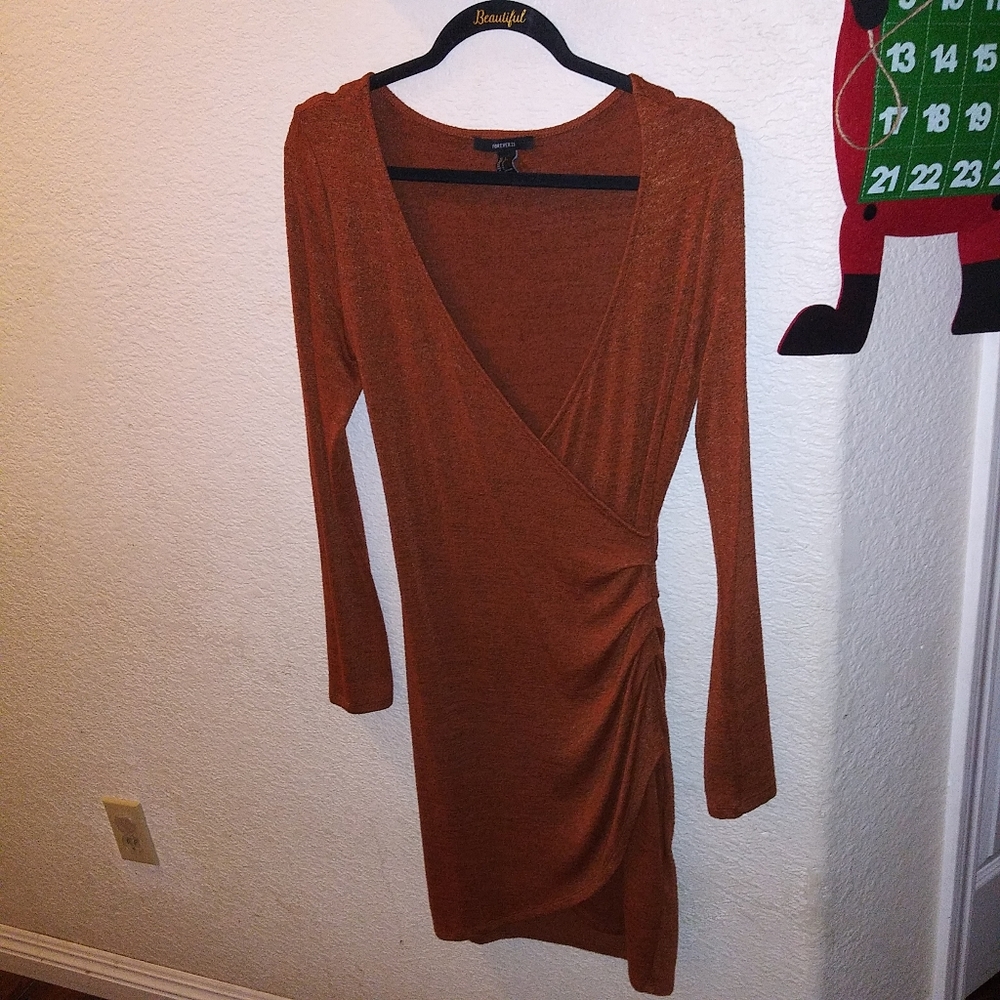 F21 Long Sleeve Dress